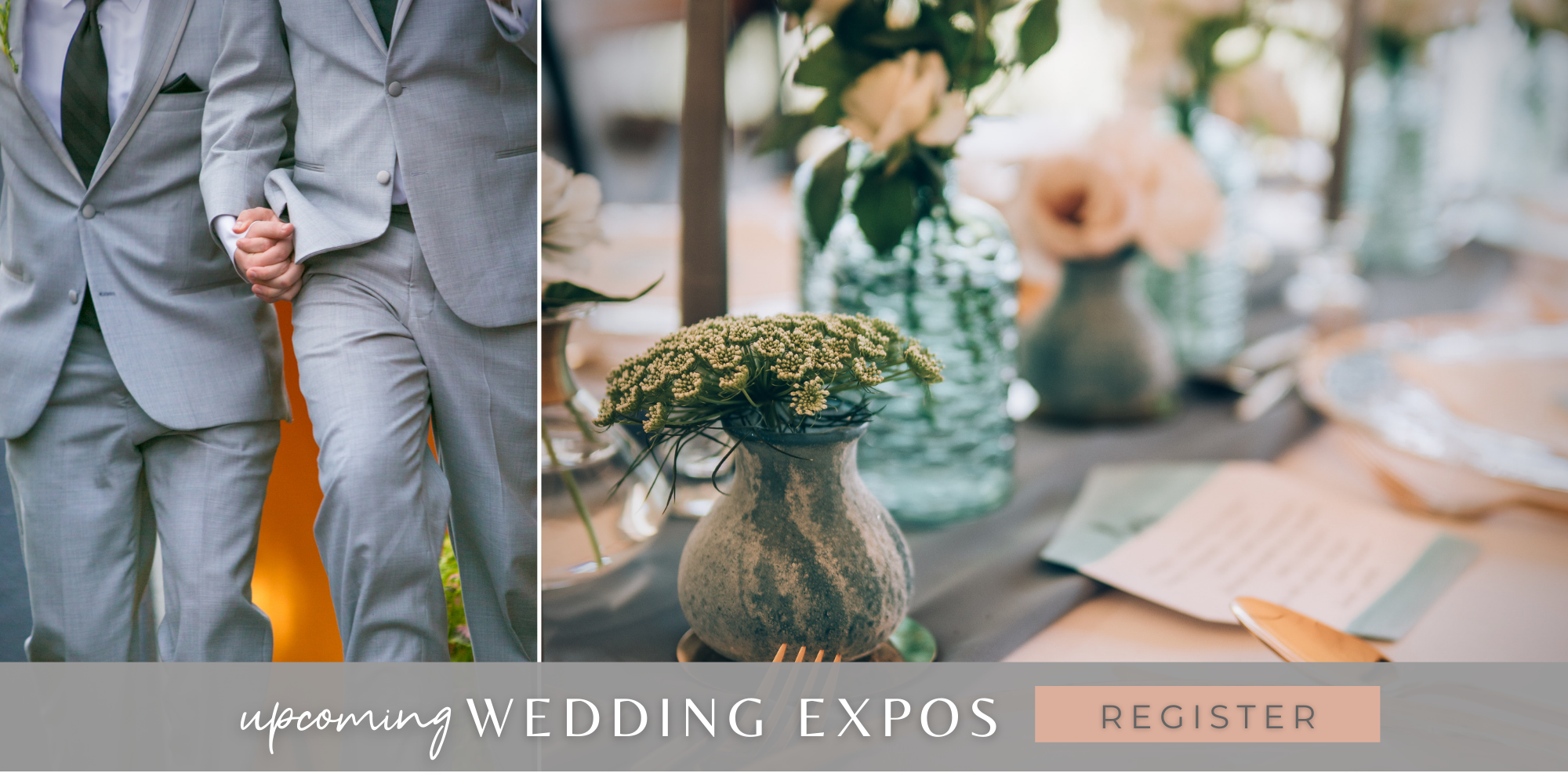 Register for wedding expos